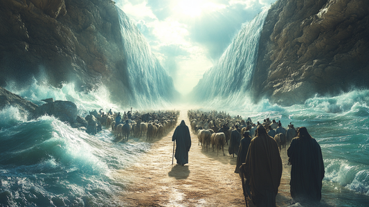 Exodus from Egypt – The Splitting of the Red Sea